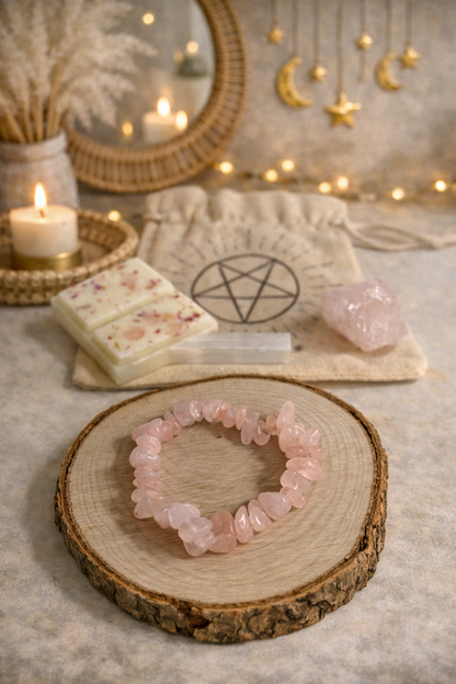 Moonlit Rose Quartz Self- Love Ritual Bundle