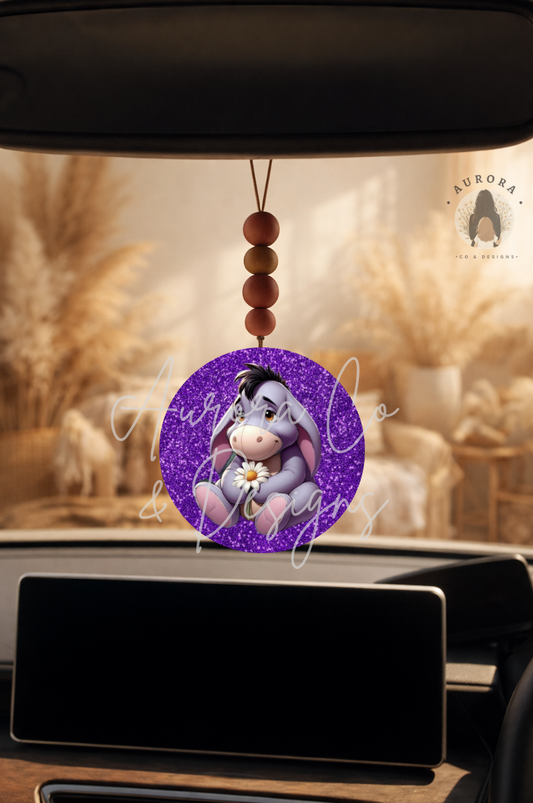 Eeyore Glitter - Car Hanger
