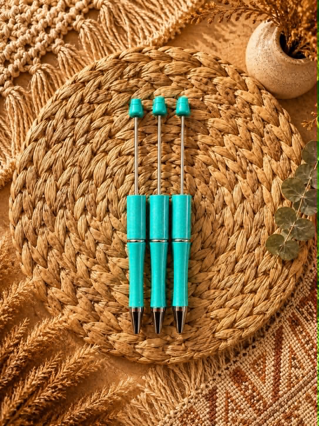Beaded Pens – Customisable with Focal Beads or Rhinestones