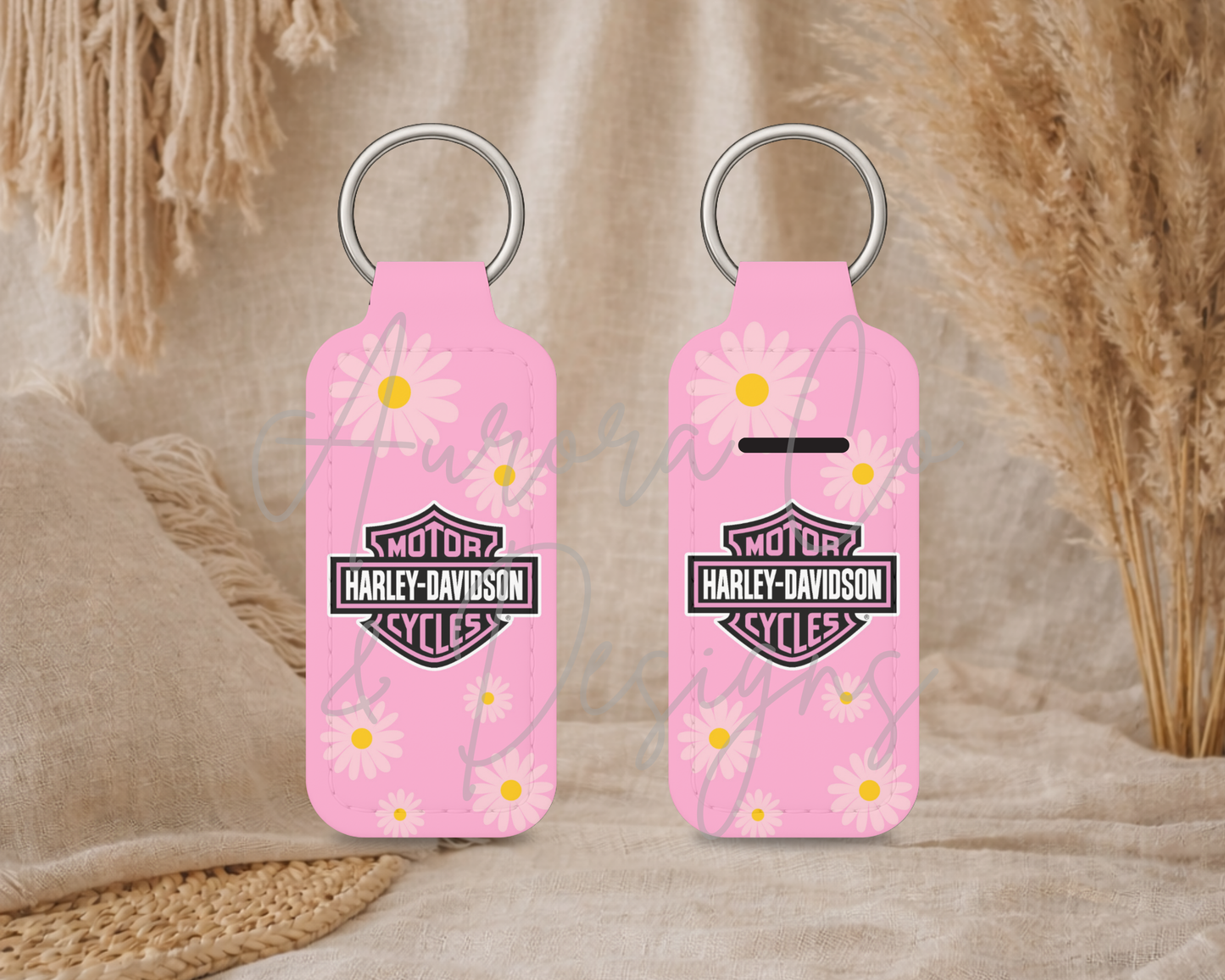 Chapstick Keyring - Daisy Harley Davidson