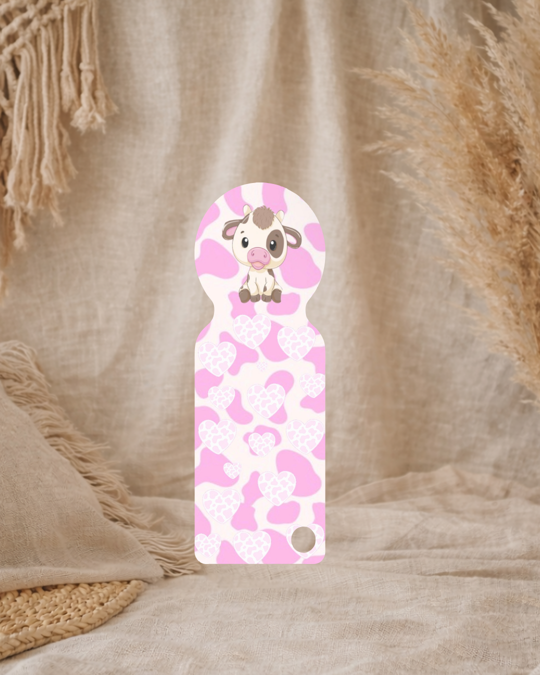 Trolley Token - Pink Cow
