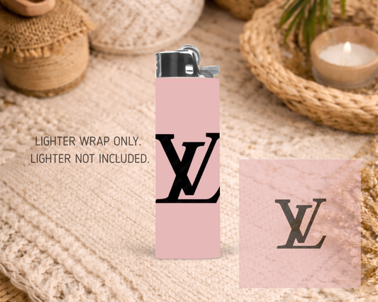 BIC Lighter Wrap #29 - Pink LV