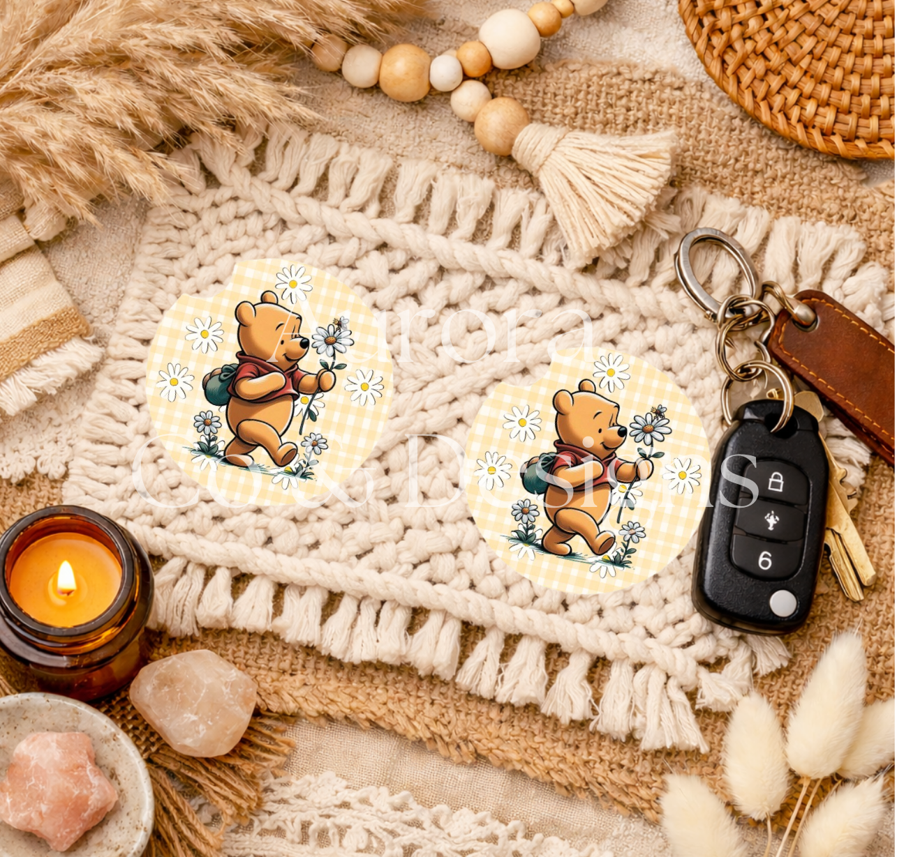 Winnie Car Coaster