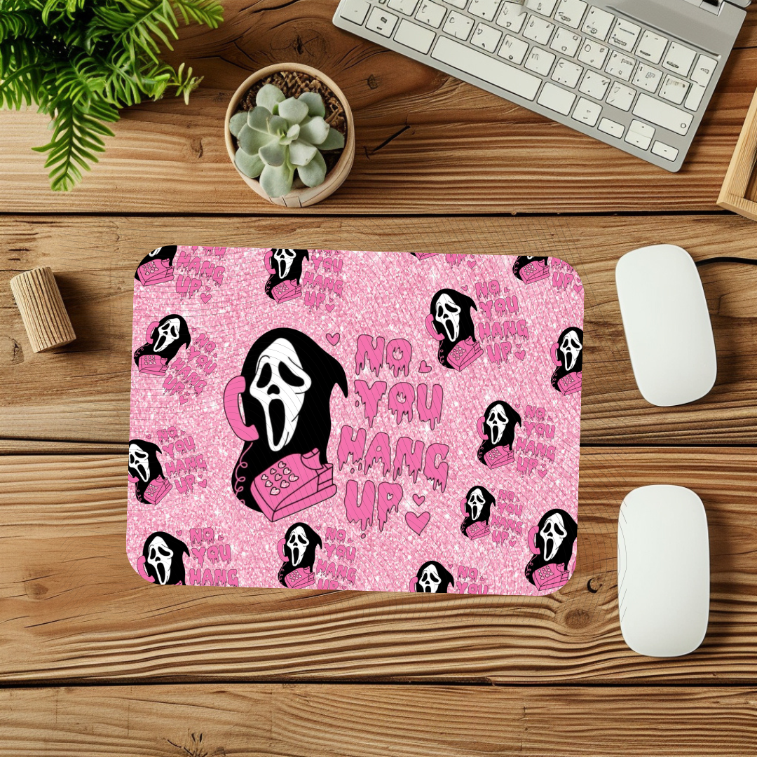 No You Hang Up Ghostface Mouse Pad