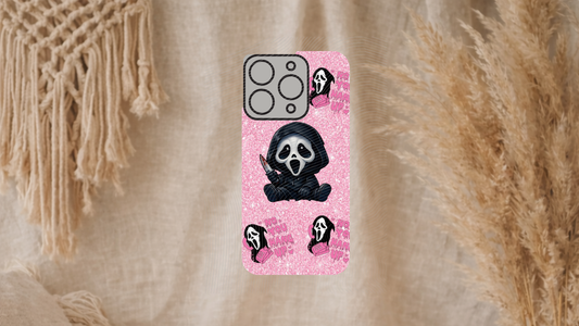 Ghostface Pink No You Hang Up Phone Case