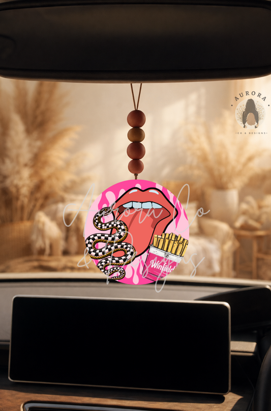 Retro Girlie- Car Hanger