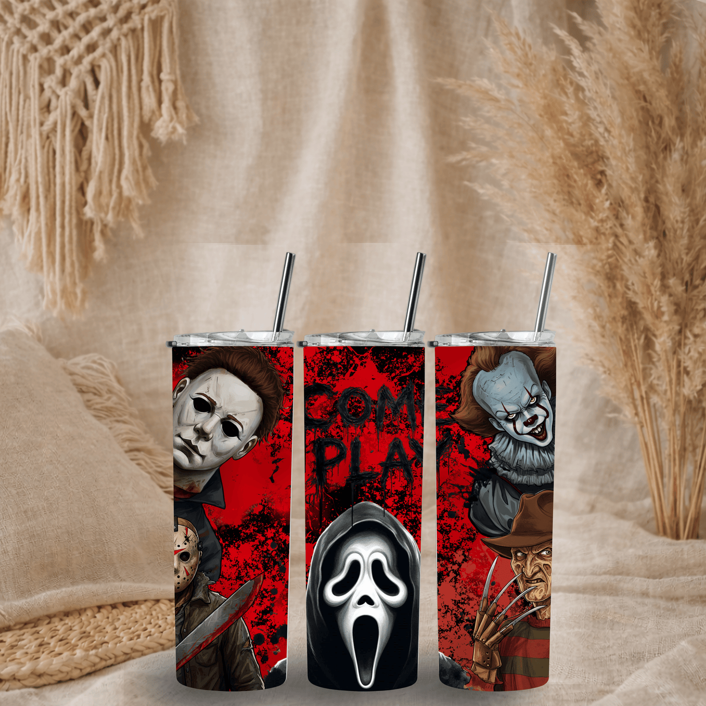 Come Play Horror - 20oz Tumbler