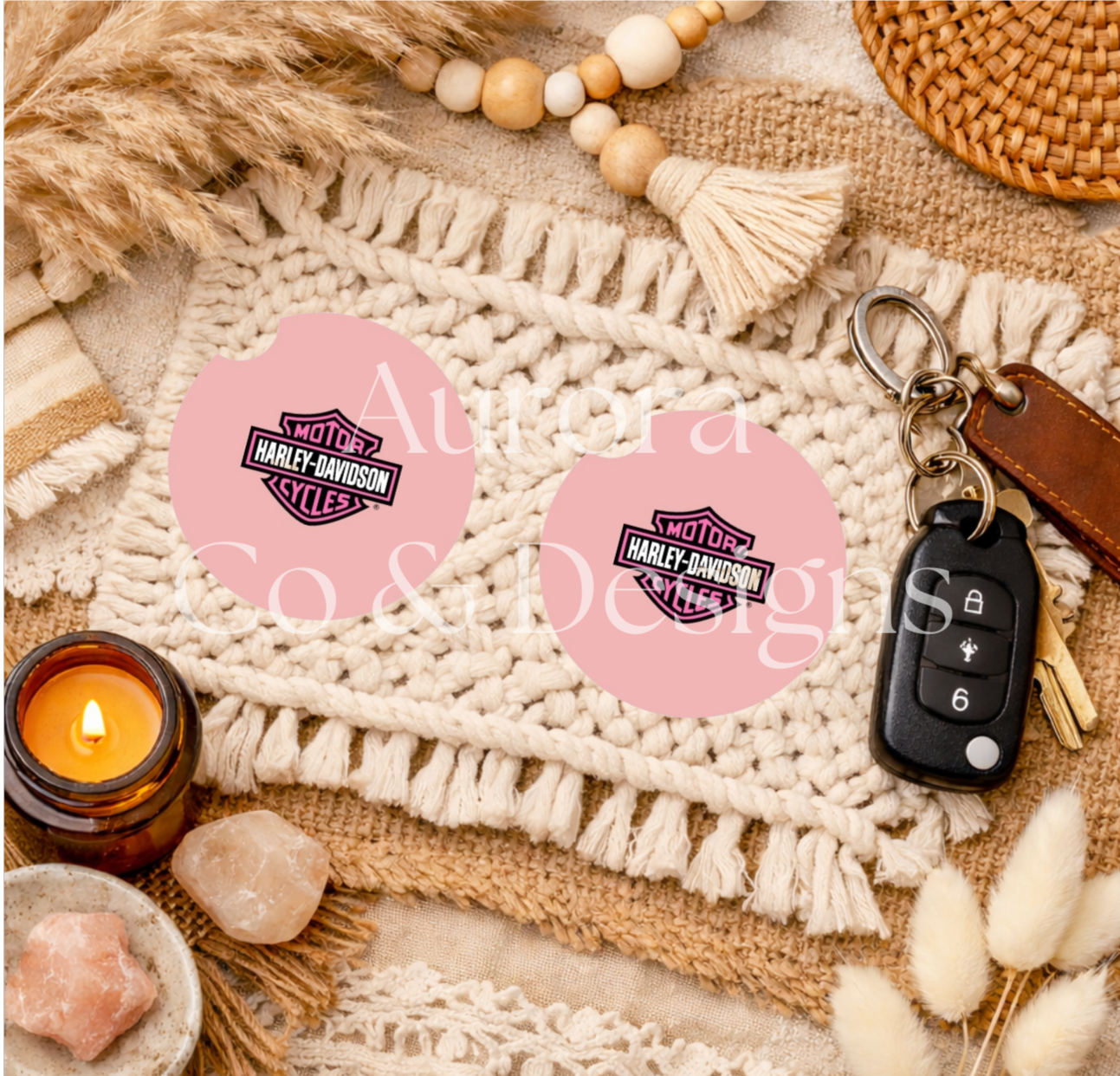 Harley Bike- Car Coaster