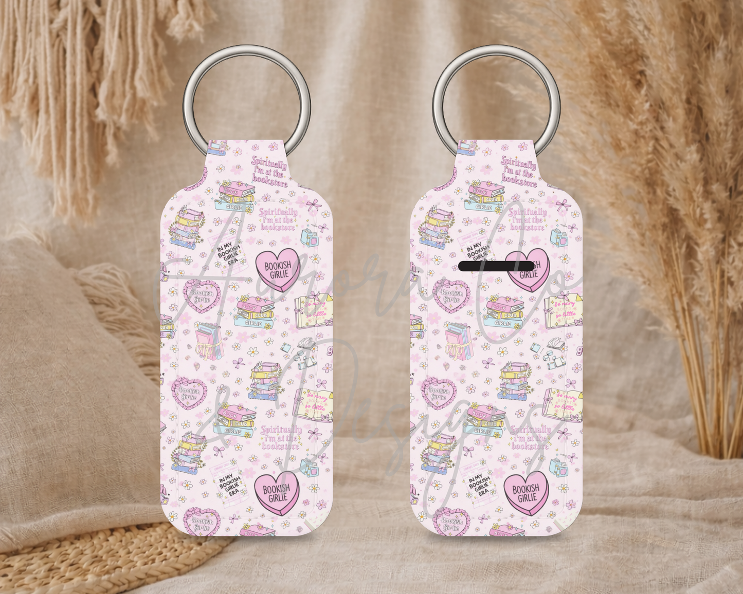 Chapstick Keyring - Book Lover