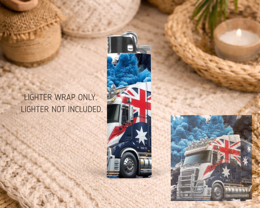 BIC Lighter Wrap #41 - Aussie Truck