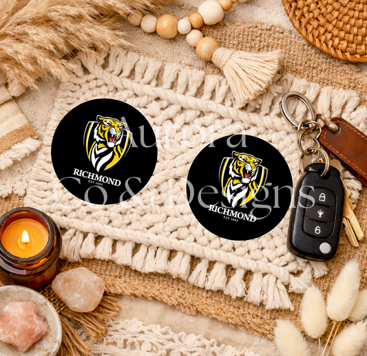 AFL Footy Car Coasters