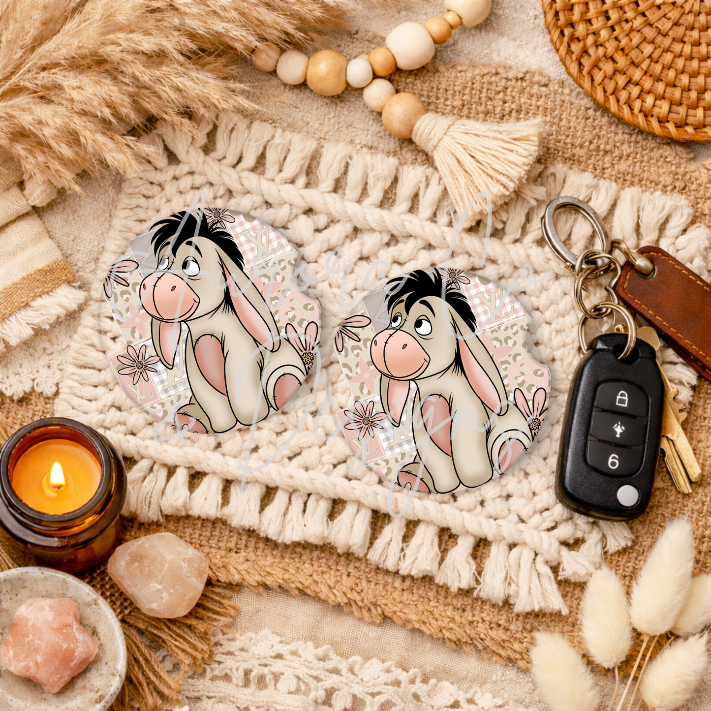 LV, Eeyore - Car Coasters
