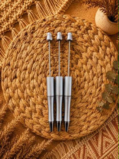 Beaded Pens – Customisable with Focal Beads or Rhinestones