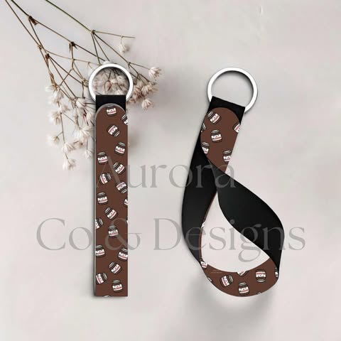 Food Theme Key Wristlets