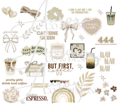 Brown Aesthetic- 20oz