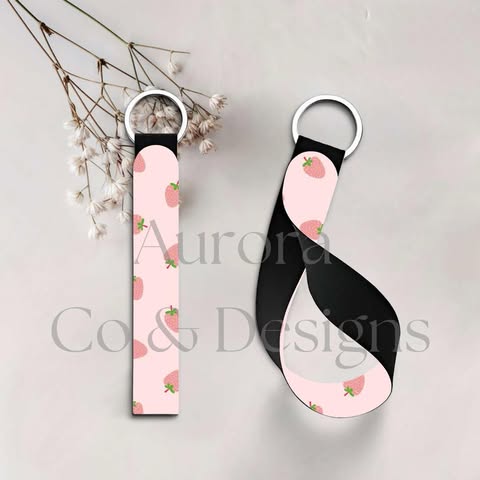 Food Theme Key Wristlets