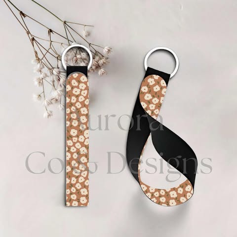 Daisy Key Wristlets