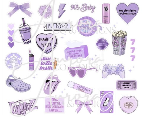 Purple Aesthetic- 20oz