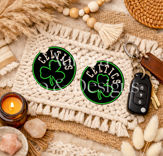 Celtics - Car Coasters
