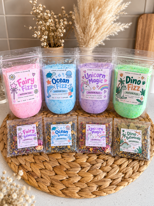 Potion Fizz Packs – 420g + Botanicals