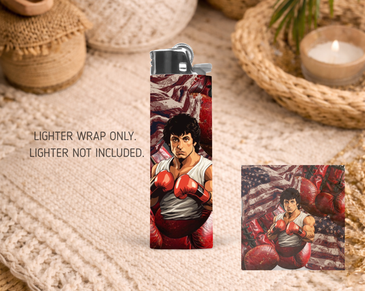 BIC Lighter Wrap #65 - Rocky Boxing