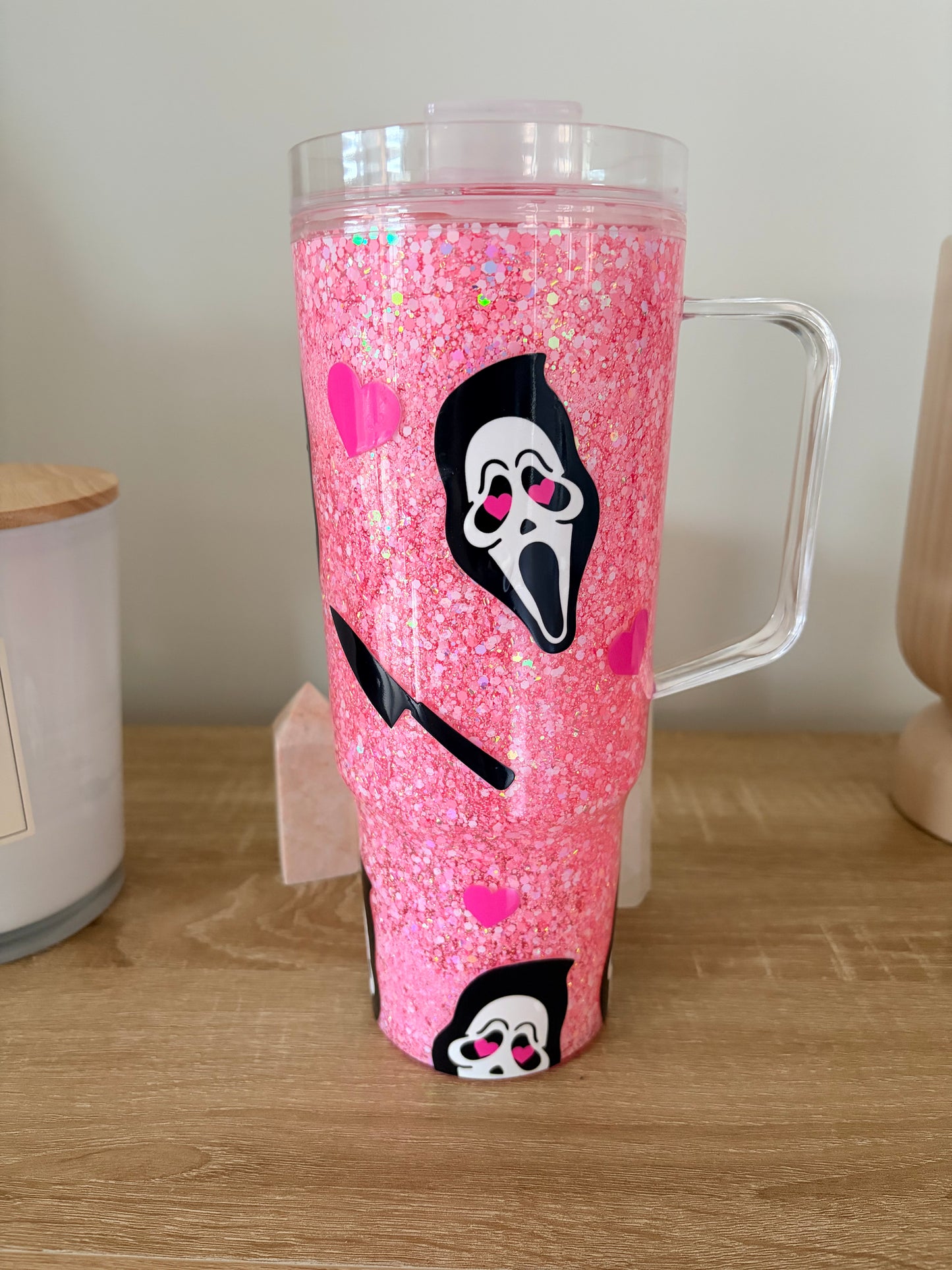 40oz Snowglobe - Ghostface