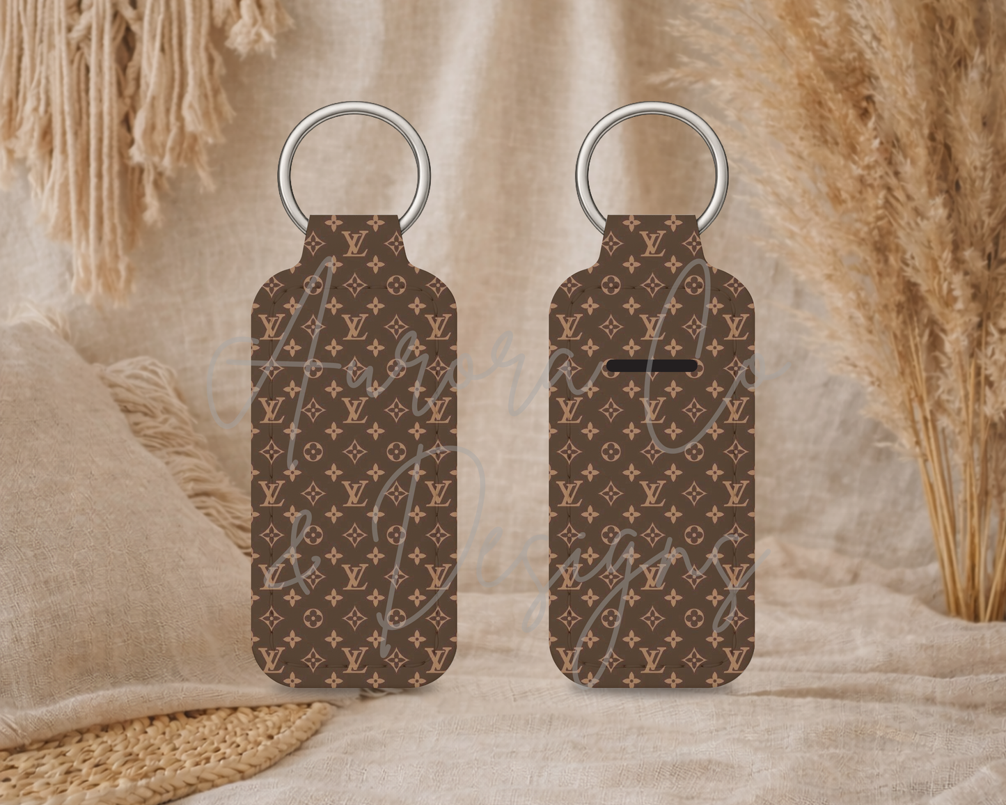 Chapstick Keyring - Brown LV