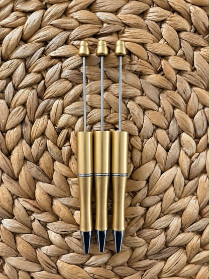 Beaded Pens – Customisable with Focal Beads or Rhinestones