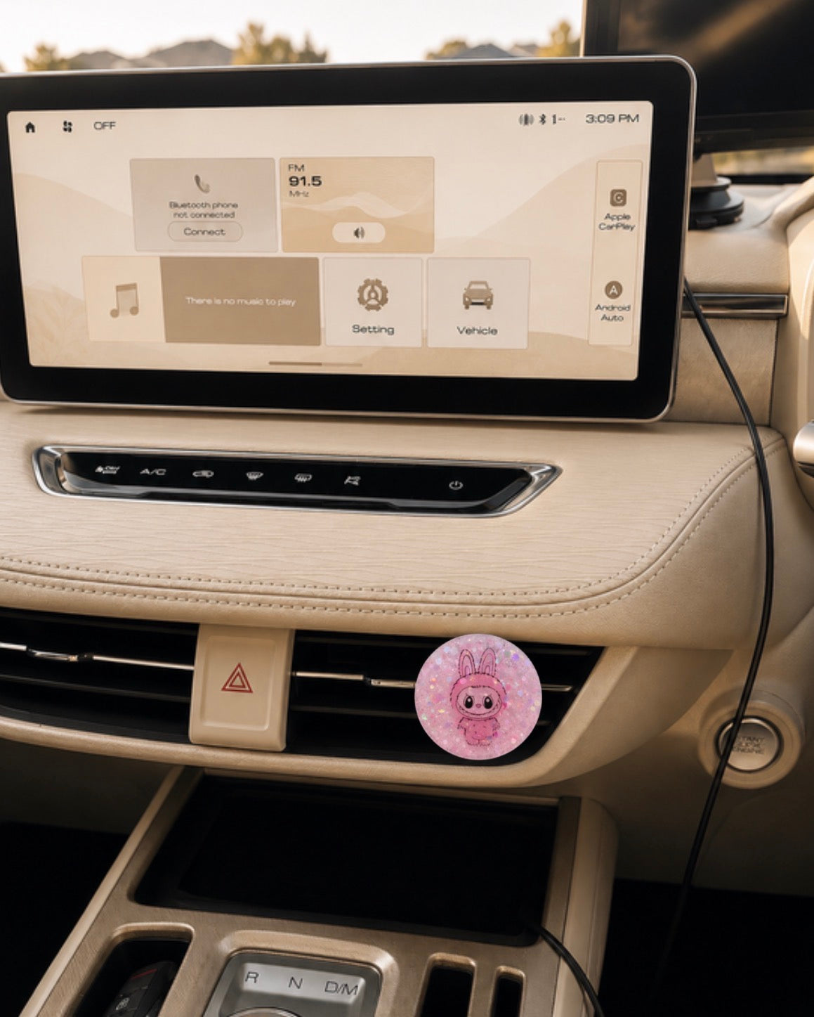 Labubu- Car Vent Clip Air Freshener