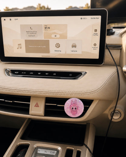 Labubu- Car Vent Clip Air Freshener