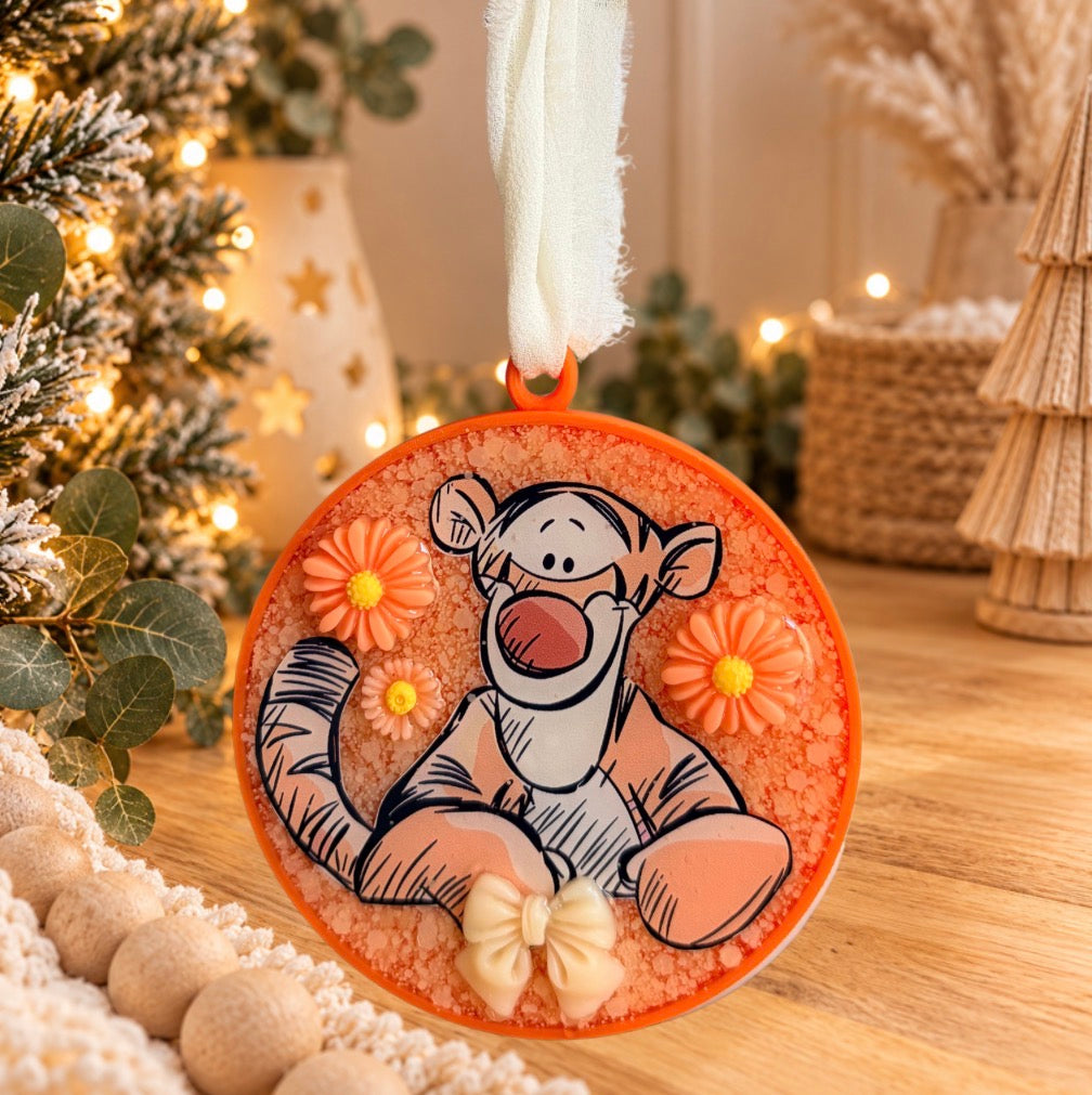 Tigger Inspired Christmas Ornament 🧡