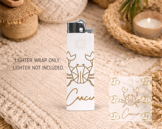 BIC Lighter Wrap #76 - Cancer Star Sign