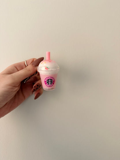 Mini Strawberry & Cream - Pre Made Keyring