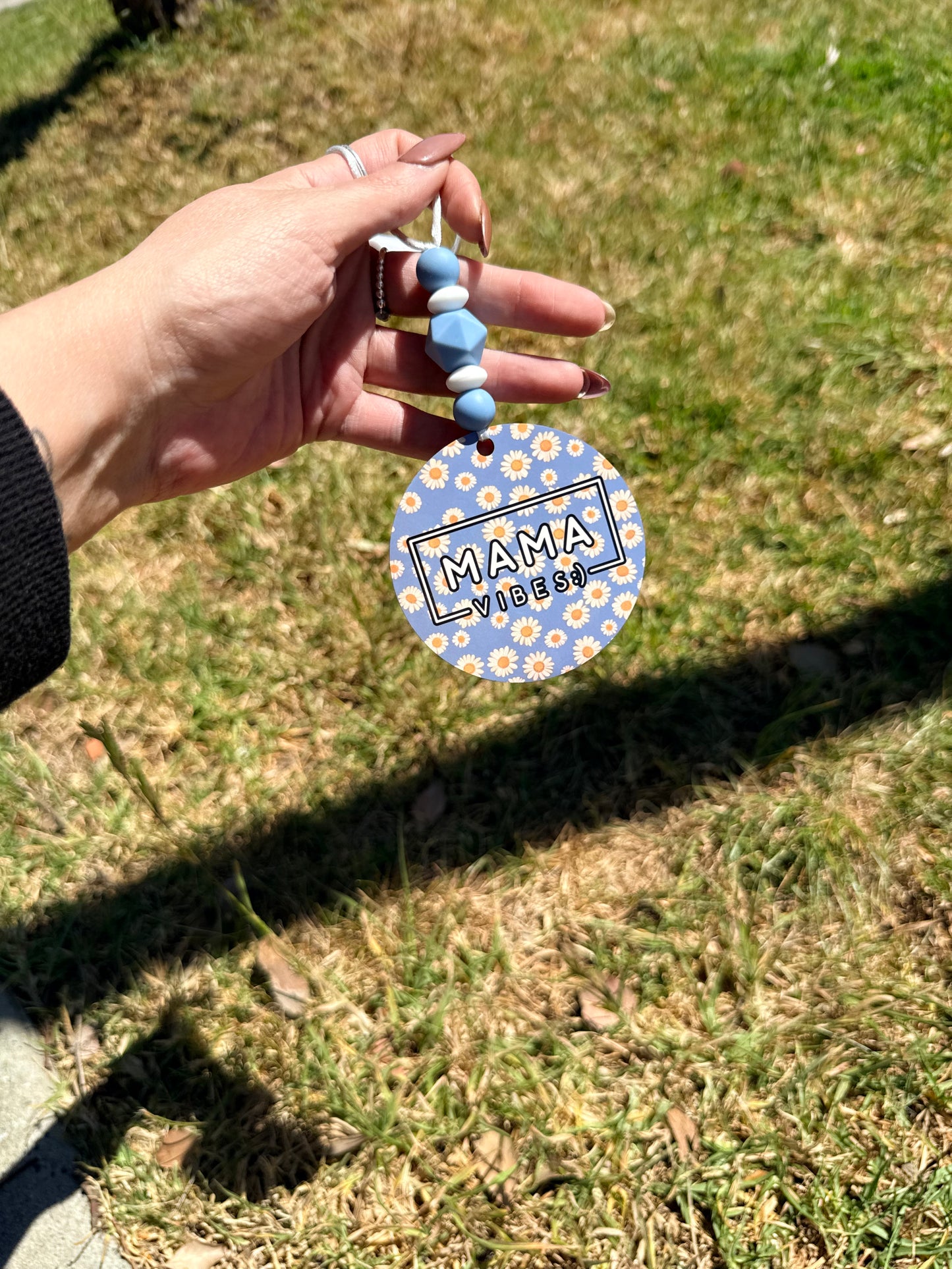 Pre Made - Blue Mama Vibes Car Hanger