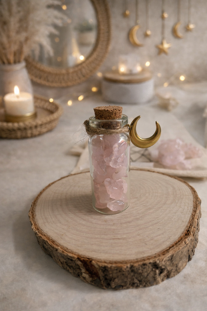 Moonlit Rose Quartz Self- Love Ritual Bundle