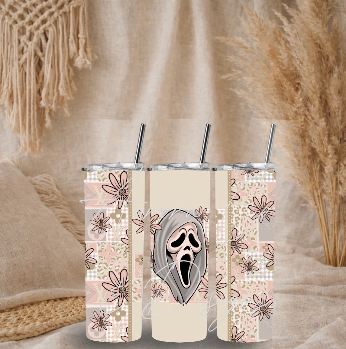 LV, Ghostface - 20oz Tumbler