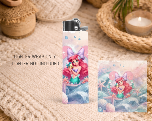 BIC Lighter Wrap #14 - Little Mermaid