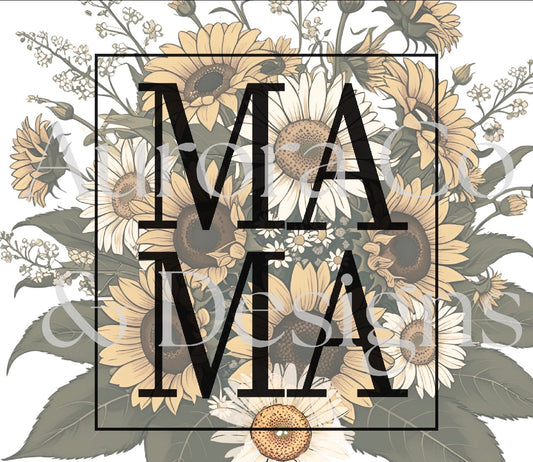 20oz Sublimation Print #11 - Sunflower Mama