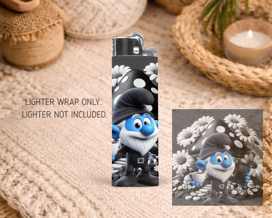 BIC Lighter Wrap #19 - Papa Smurf
