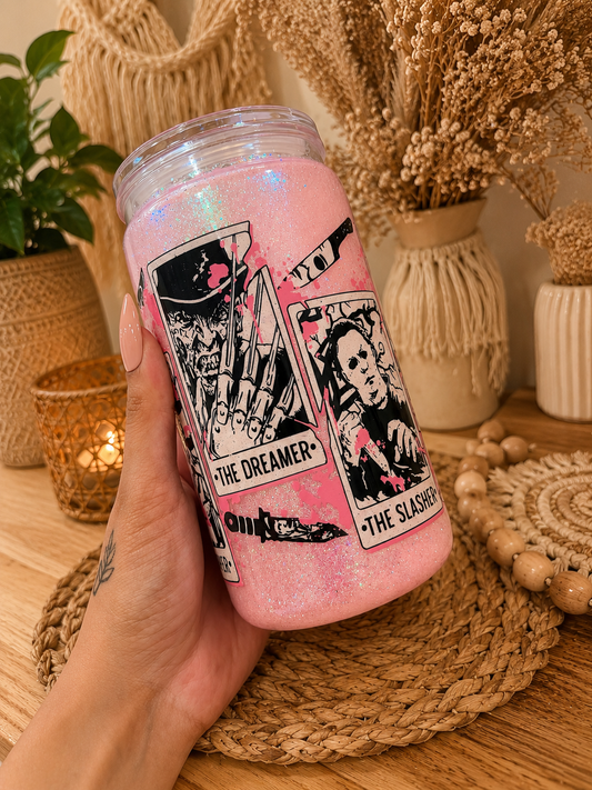 PRE MADE - Liquidless Glitter Tumbler 16oz