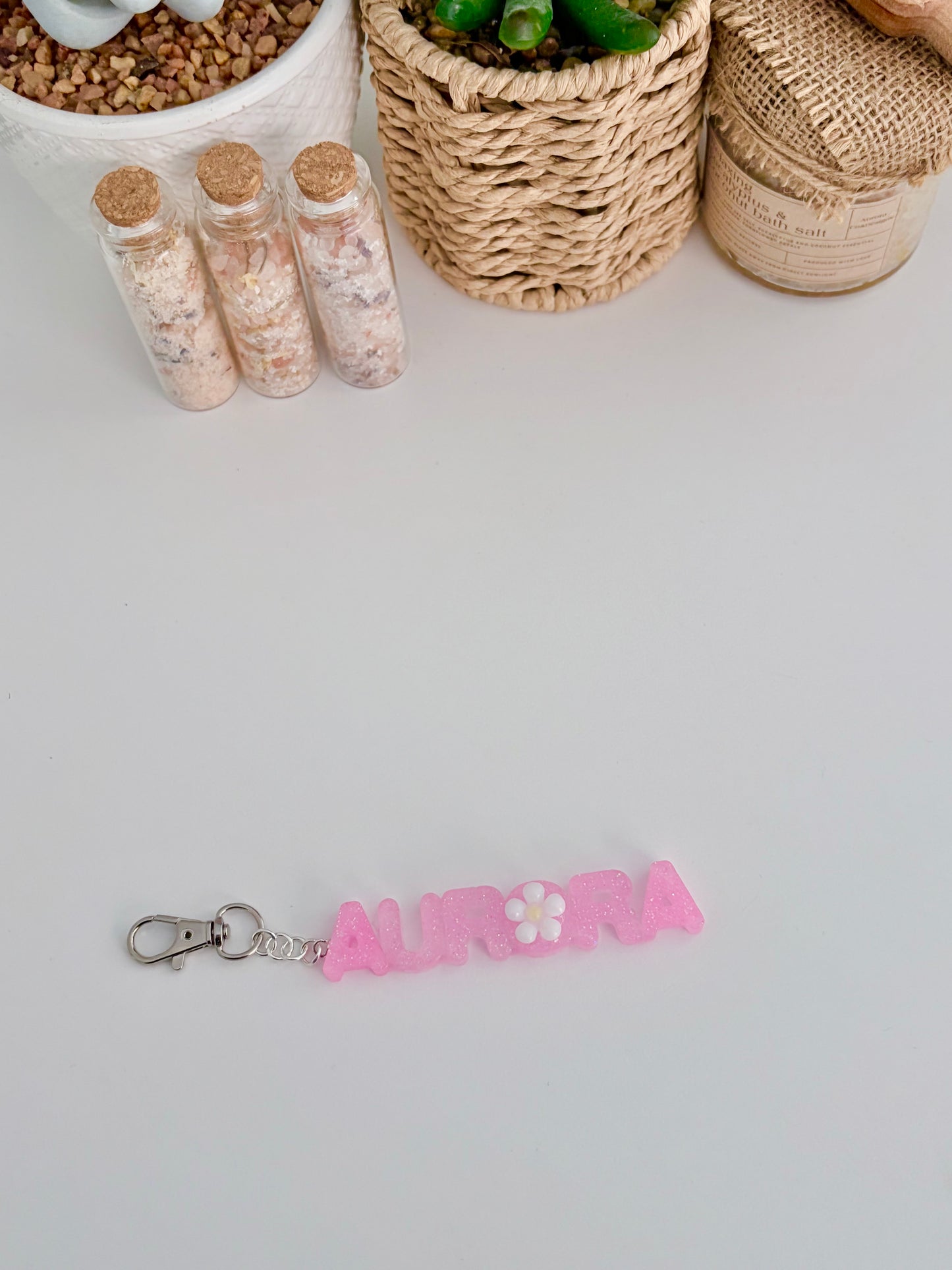 Personalised Name Keyring