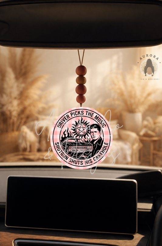 Supernatural, Picks The Music - Car Hanger