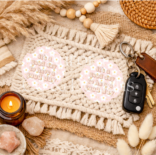 Good Day - Car Coasters