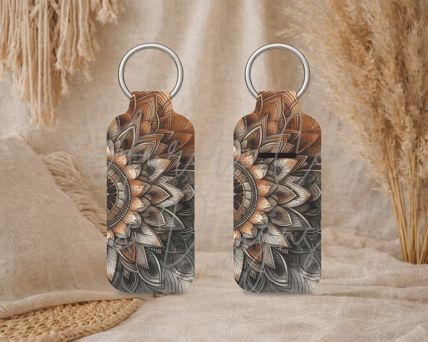 Chapstick Keyring - Boho Pattern