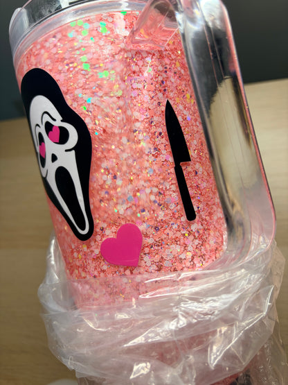 40oz Snowglobe - Ghostface