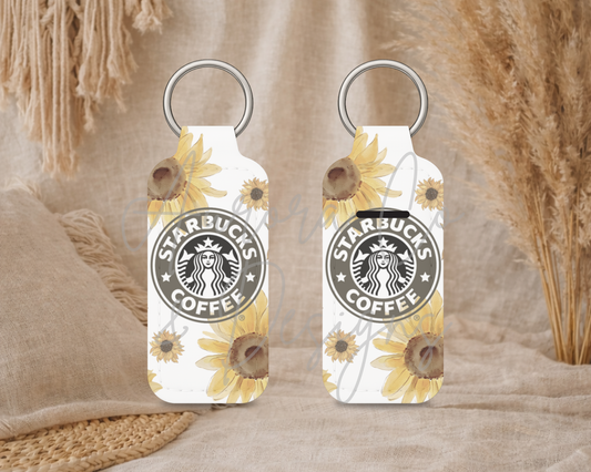 Chapstick Keyring - Sunflower Starbucks