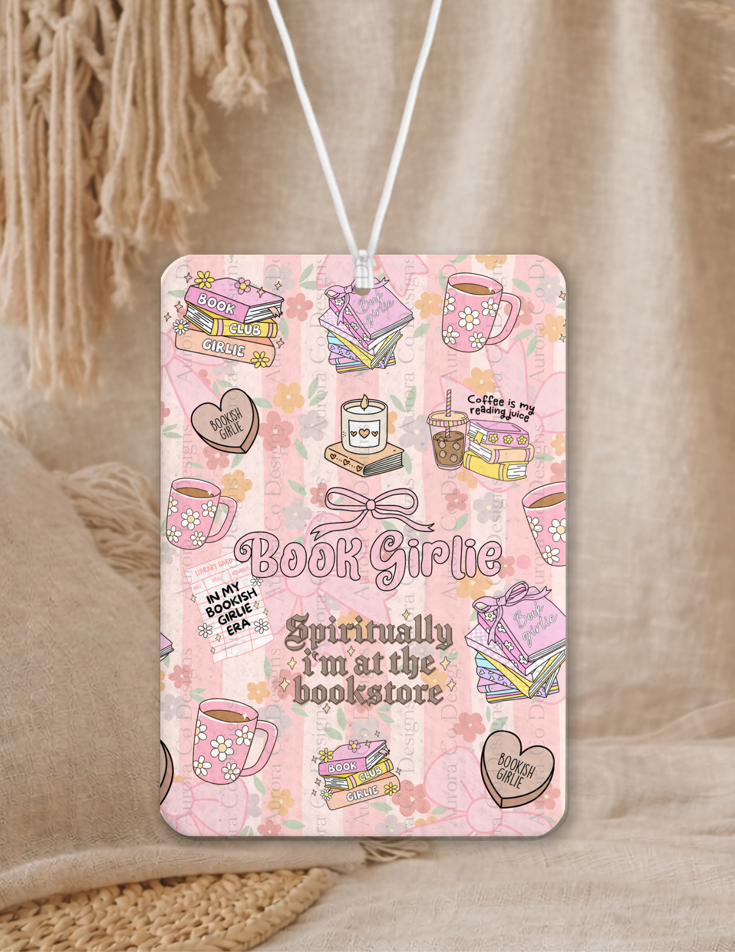 Book Girlie - Air Freshener