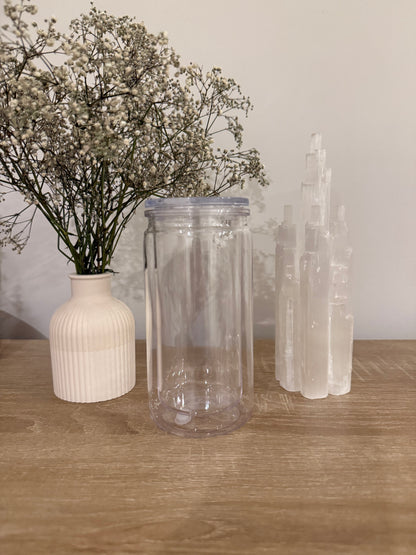 16oz Snowglobe Tumblers - Acrylic