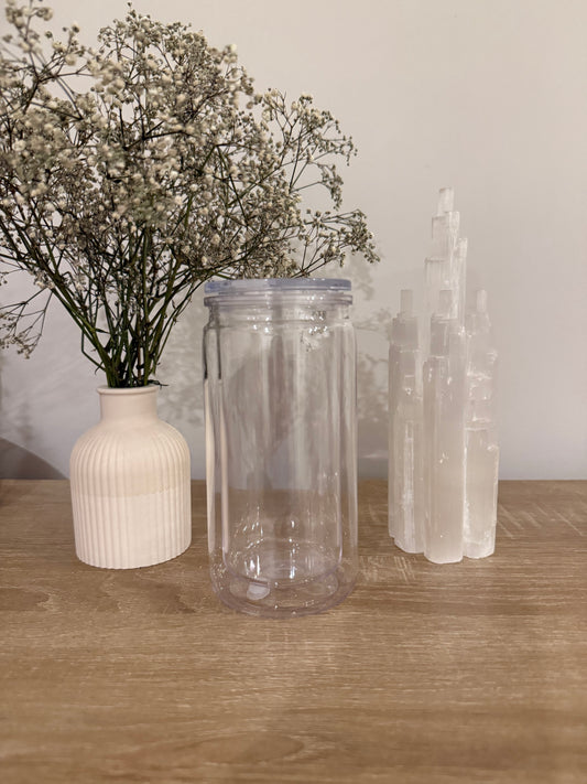 16oz Snowglobe Tumblers - Acrylic