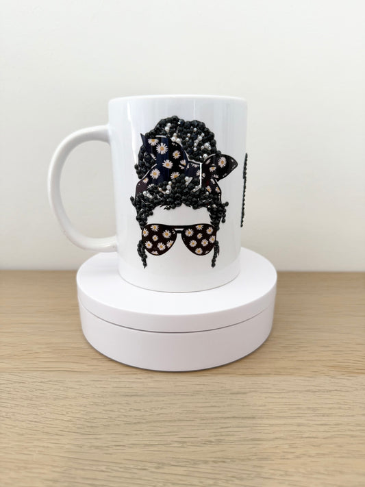15oz Rhinestone Mug